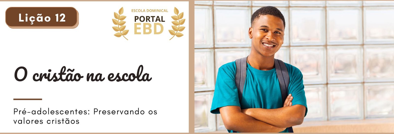 Lição 12 - O cristão na escola - VIDEOAULAS     